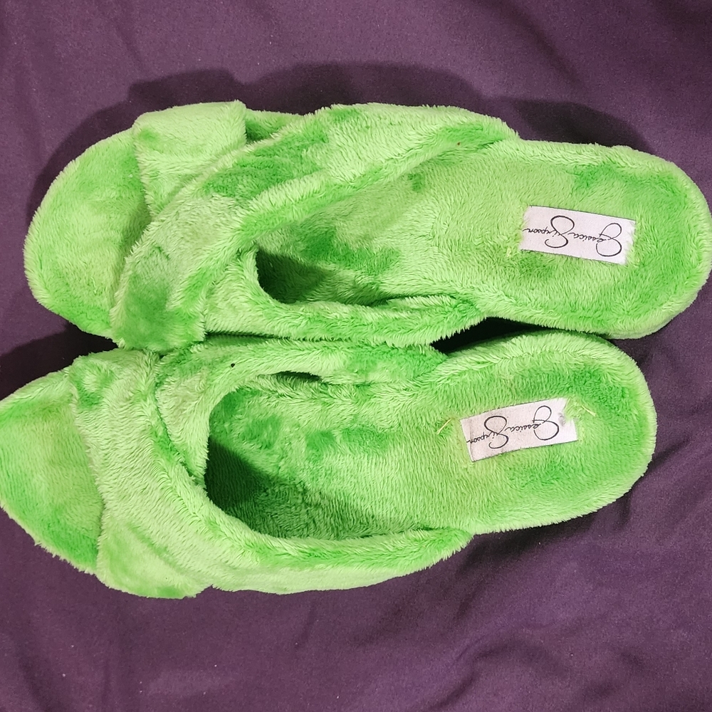 Jessica Simpson Tallula Platform Slides - Picture 10 of 14